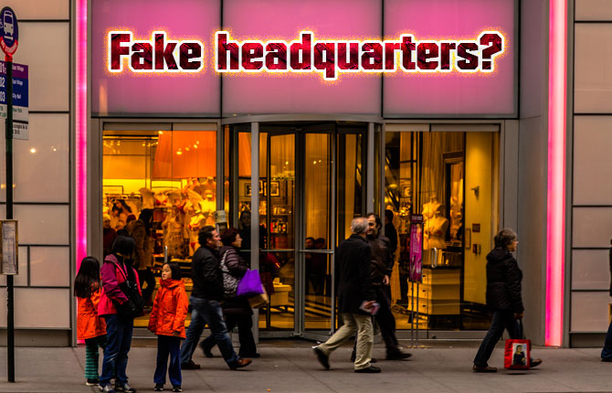 Fake-headquarters