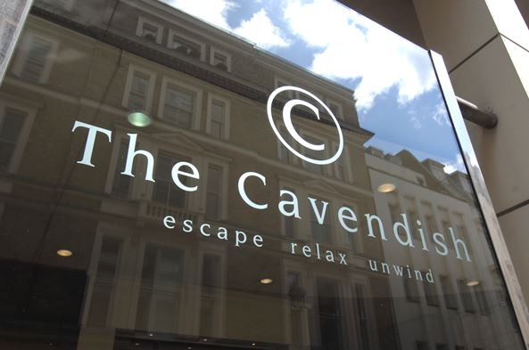 the Cavendish London entrance
